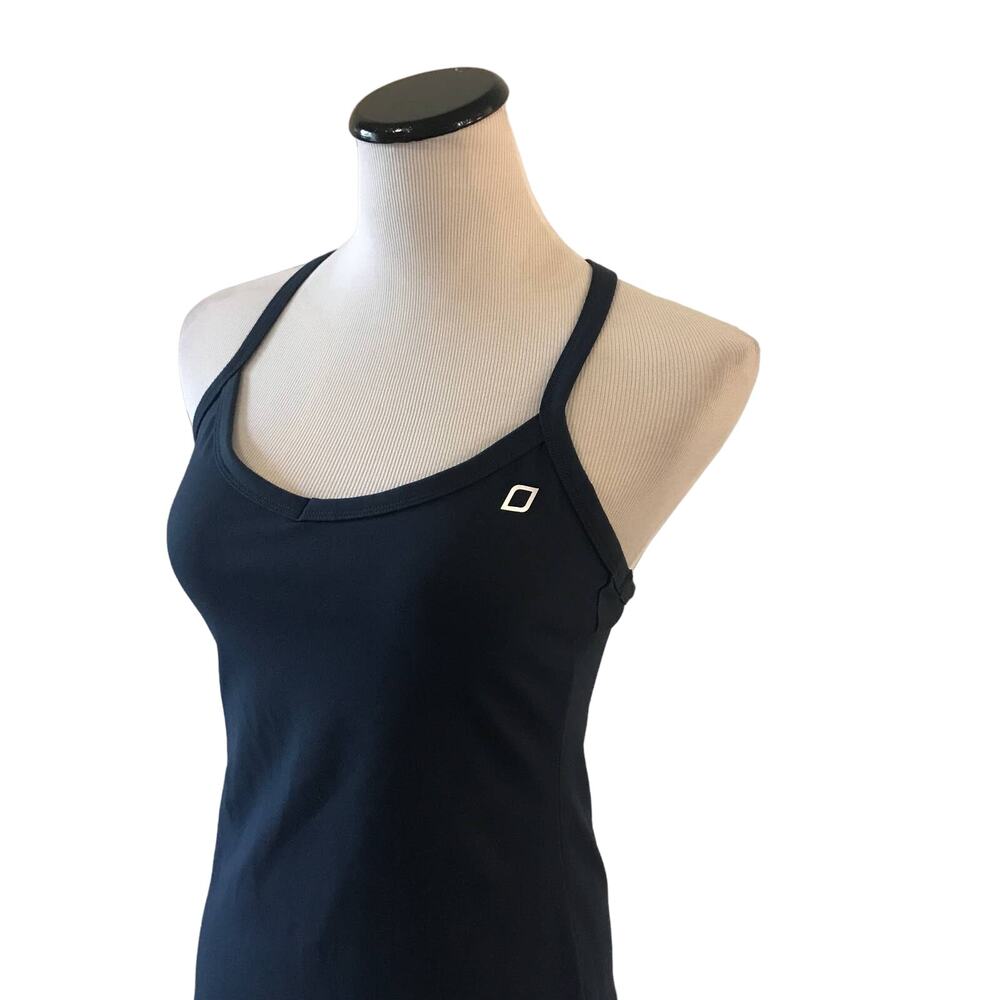 Uniquely Lorna Jane Navy Blue Racerback Tank Top - Picture 4 of 9